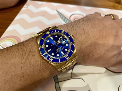 złoty rolex submariner|rolex submariner all gold price.